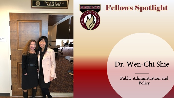 Fellows Spotlight Dr. Wen-Chi Shie Public Administration and Policy